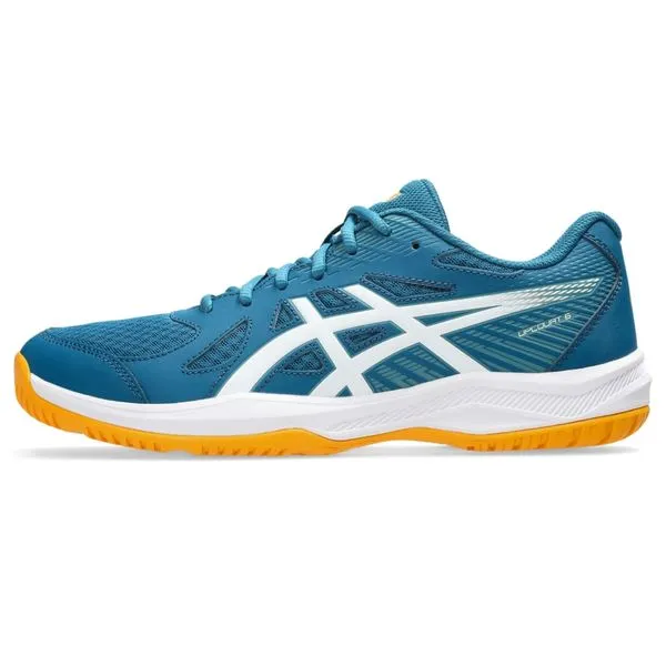 Tênis ASICS Upcourt 6 - Masculino - Azul/Branco - tam: 40