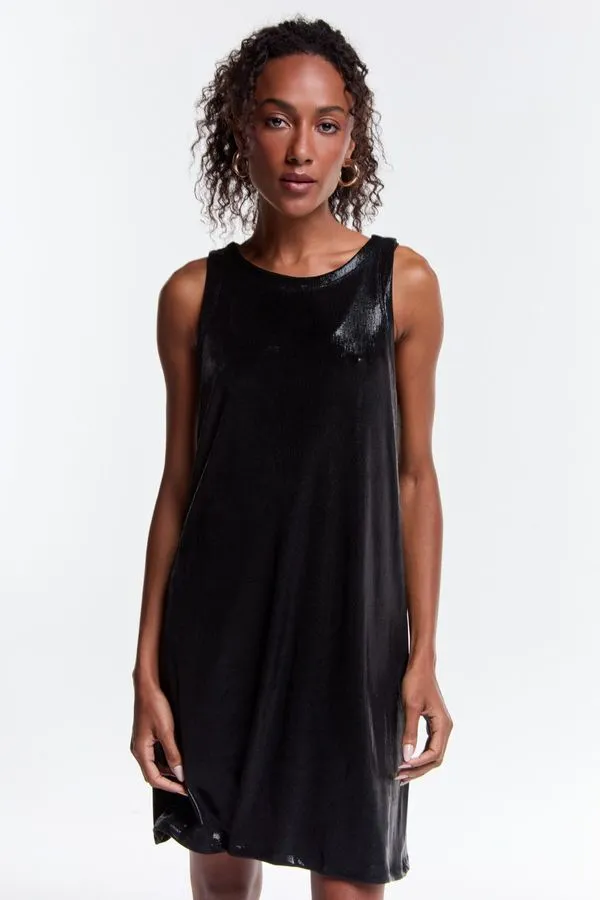VESTIDO STAR BLACK PRETO - M