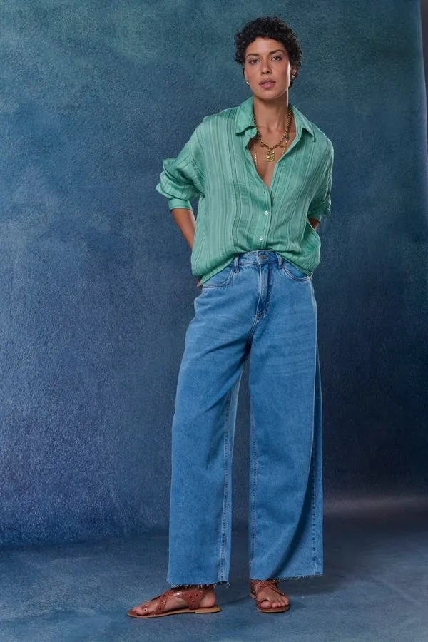 CALÇA JEANS PANTACOURT AZUL - 44