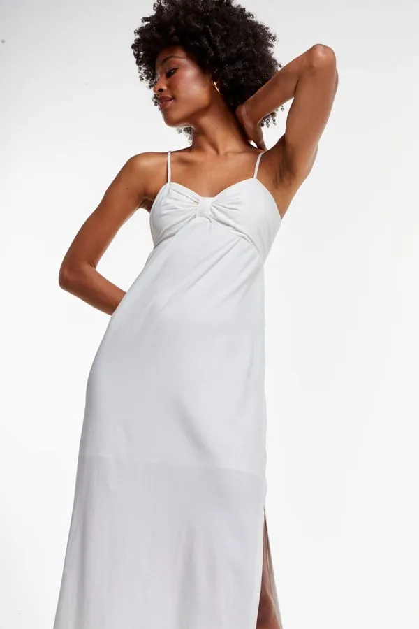 VESTIDO FONTANA OFF WHITE - 40