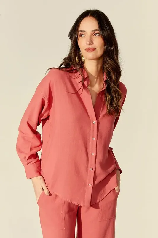 CAMISA CELINE ROSA - 42