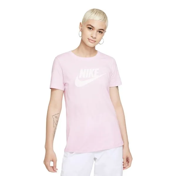 Camiseta Nike Essntl Icon Futura Feminina - PP
