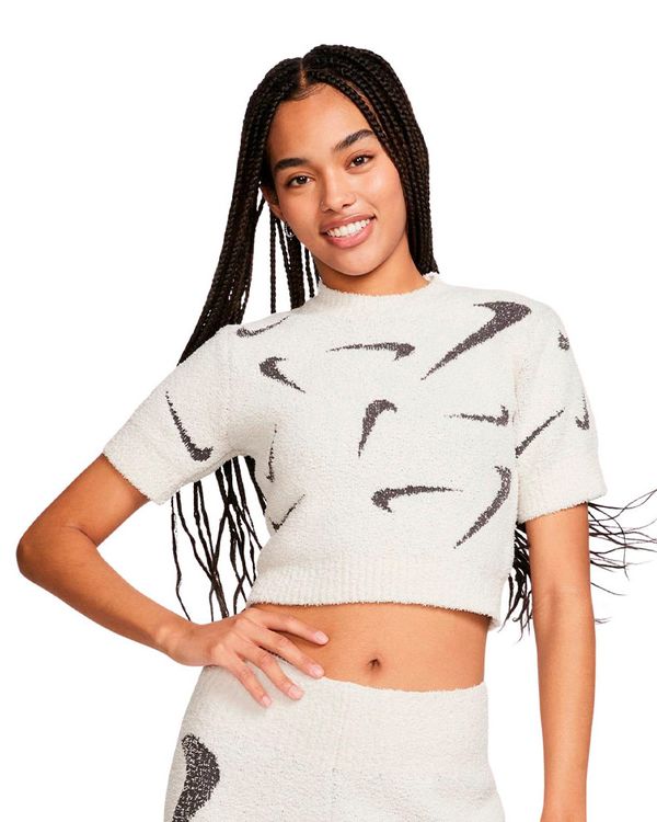 Cropped Nike Cozy AOP Knit Feminina - PP