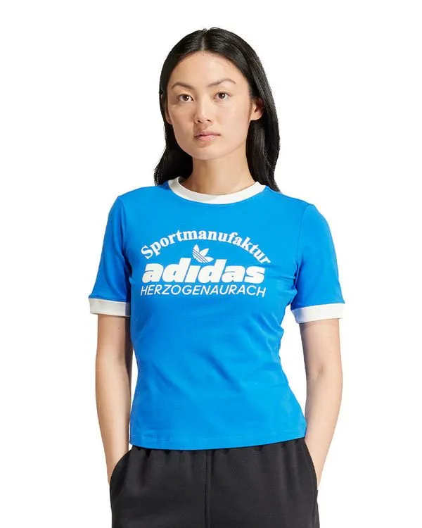 Camiseta Adidas Retro Grx Tee Feminina - PP