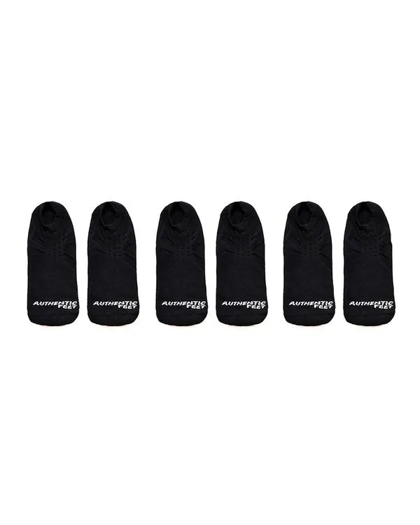 Meia Authentic Feet Kit 3 Sapatilha Unissex - 33 a 38