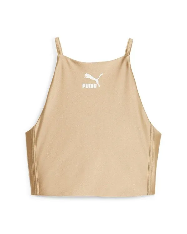 Top Puma T7 Shiny Crop Feminino - PP