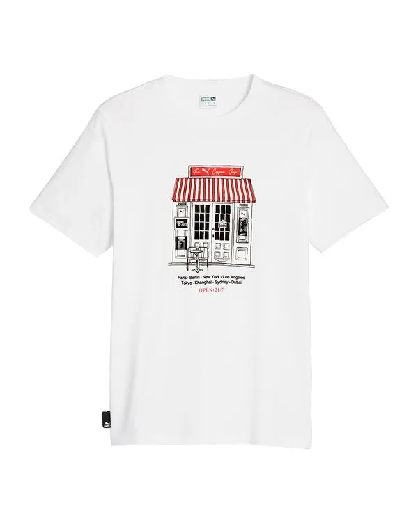 Camiseta Puma Graphics Café Masculina - G