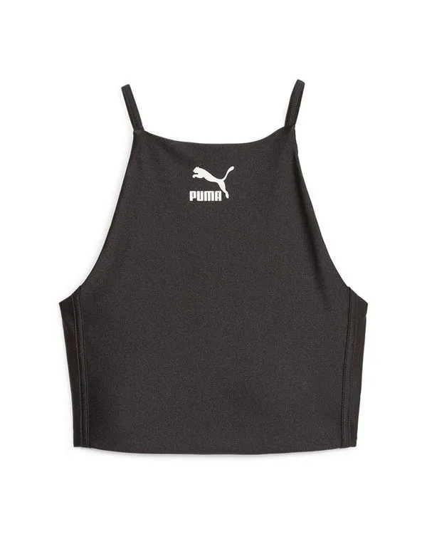 Top Puma T7 Shiny Crop Feminino - GGG