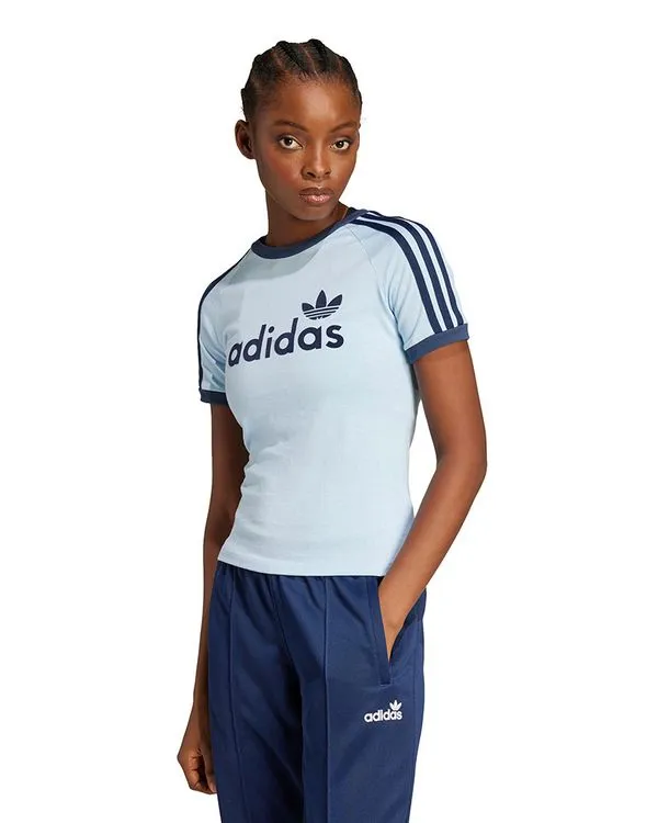 Camiseta adidas Estampada Linear Cali Feminina - PPP