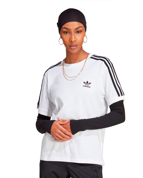 Camiseta adidas Adicolor Classics 3-Stripes Feminina - PP