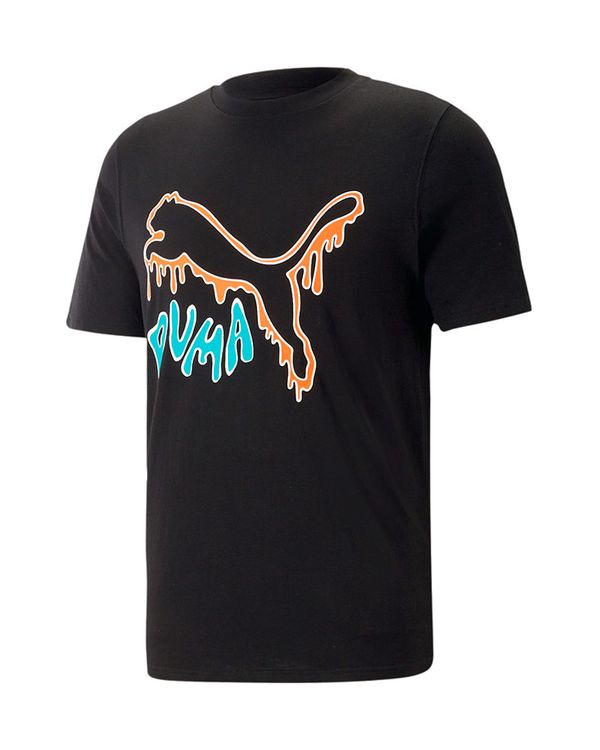 Camiseta Puma Graphics Melted Cat Masculina - GG