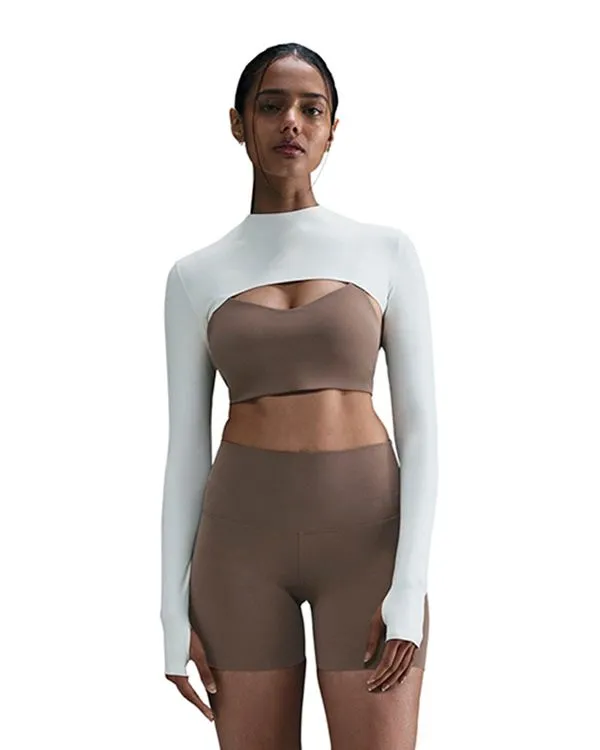 Camiseta Nike Zenvy Manga Longa Feminina - P