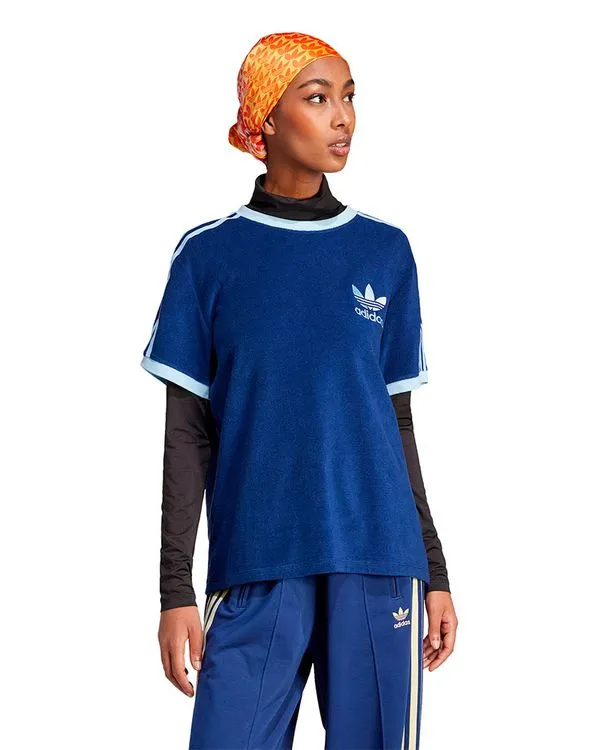 Camiseta adidas Terry 3S Feminina - G