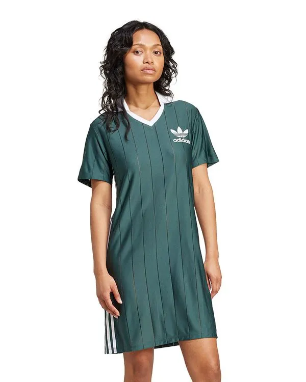 Vestido adidas Adicolor 3-Stripes Pinstripe Feminino - P