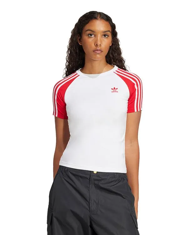 Camiseta adidas 3S Slim Feminina - PP