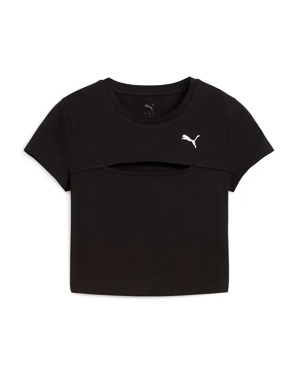 Camiseta Puma Wardrobe Essentials Cut-Out Feminina - G