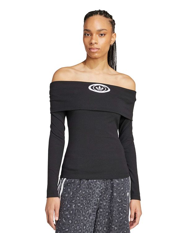 Blusão adidas Off Shoulder Originals Feminino - GG