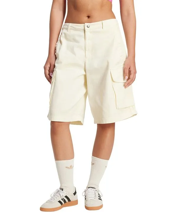 Bermuda adidas cargo de sarja Feminina - GGG