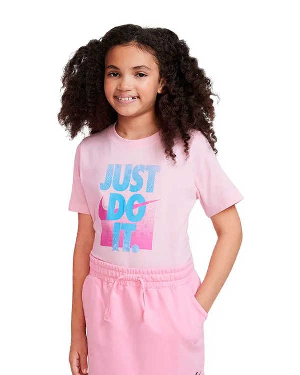 Camiseta Nike NSW Core Bran Feminina - PP 6-8 anos