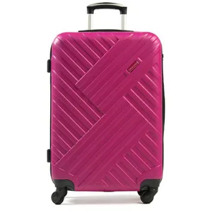 Mala Média 23 kg ABS 4 Rodas Travelcross Madrid Rosa 0018412244004