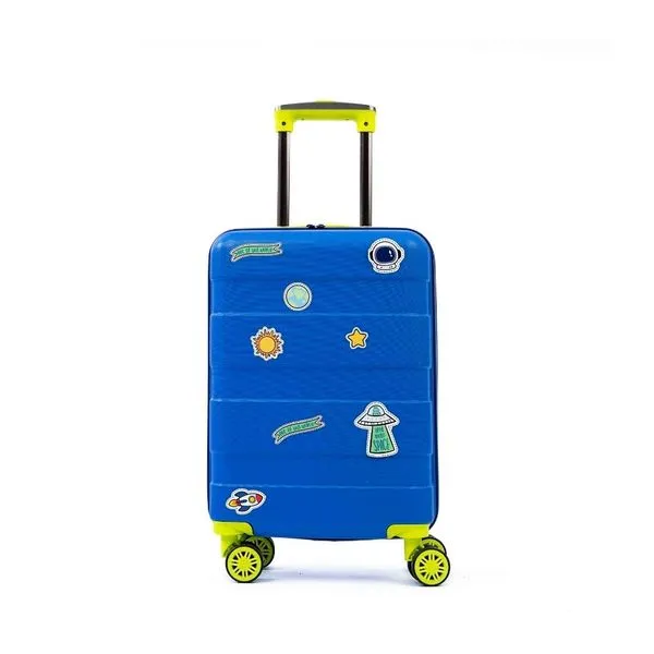 Mala de Bordo 10 kg ABS 4 Rodas Bagaggio Kids 18.5'' Azul escura 0018430035003