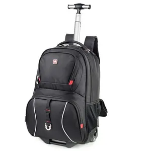 Mochila com Rodas SwissOne Tune Preta 0220199458001