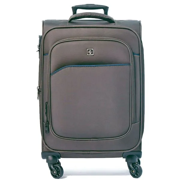 Mala Grande 32 kg Poliéster 4 rodas SwissOne Superlight Cinza 0010665178005