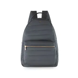 Mochila Feminina Nylon Cinza escura 0239371174001