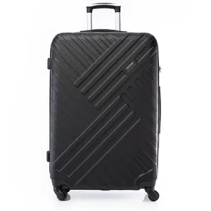 Mala Média 23 kg ABS 4 Rodas Travelcross Madrid Preta 0018412458004