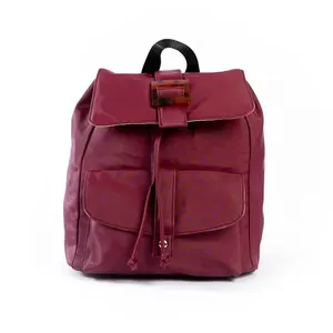 Mochila Feminina Pequena Tartarugada Vinho 0239370667001