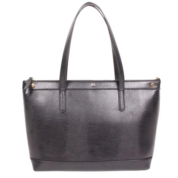 Bolsa de Ombro Feminina Agnelli Liberty Preta 0280602458001