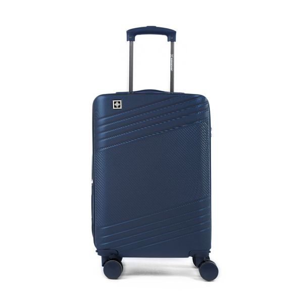 Mala de Bordo 10 kg ABS 4 Rodas SwissOne Finlândia Azul Escura 0018424035003