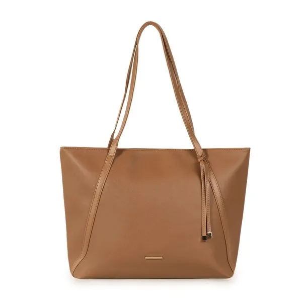 Bolsa Feminina Tote Grande Charlotte Bege 0280785071001