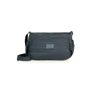 Bolsa Feminina Transversal Pequena Crinkle Chic Azul Escuro 0280776035001