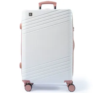 Mala Grande 32 kg ABS 4 Rodas SwissOne Finlândia Off White 0018426749005