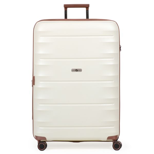 Mala Grande 32 kg Polipropileno 4 Rodas Zíper Antifurto SwissOne Genebra II Branca 0018446690005