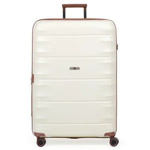 Mala Grande 32 kg Polipropileno 4 Rodas Zíper Antifurto SwissOne Genebra II Branca 0018446690005