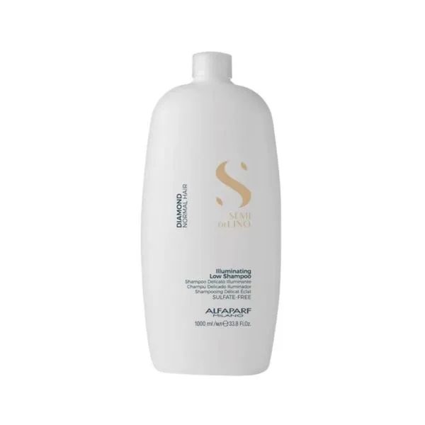 Shampoo Alfaparf Semi Di Lino Diamond Illuminating sem Sulfato 1 Litro Shampoo Alfaparf Semi Di Lino Diamond Illuminating 1 Litro