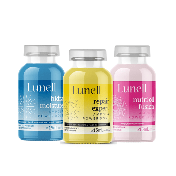 Cronograma Capilar Lunell Power Dose (3 Produtos)