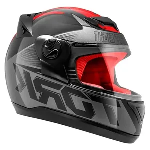 Capacete Pro Tork Liberty G7 Preto E Vermelho Tamanho 60