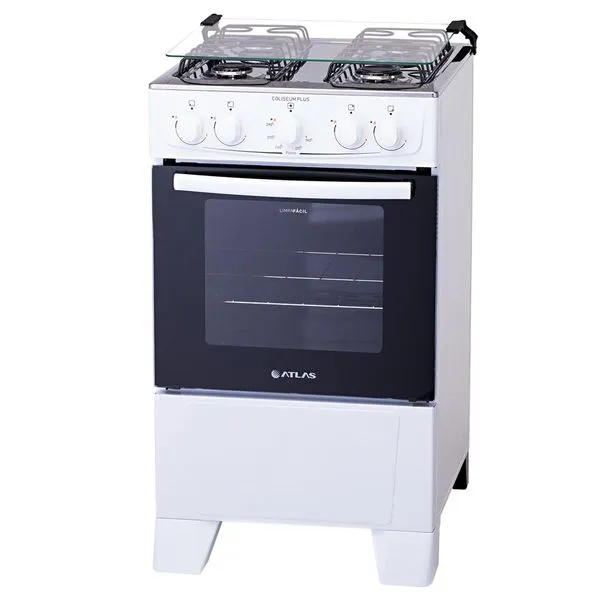 Fogao 4B Gas Ms Inox Coliseum Atlas Br