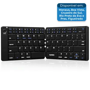 Teclado Samsers Dobrável Preto A-BI