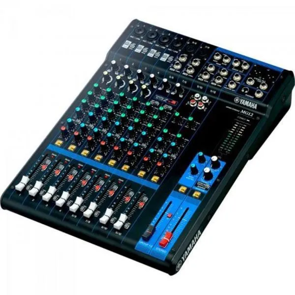 Mesa de Som Analogica 12 Canais MG12 Yamaha