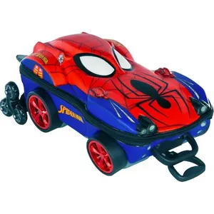 Mochila de Rodinhas 3D Maxtoy Homem Aranha Vermelho Único