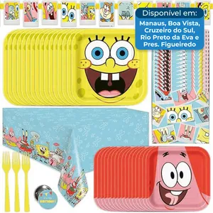 Kit Festa Bob Esponja Unique A-BI