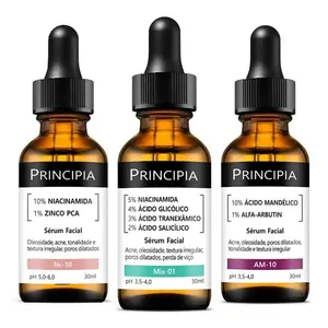 Kit Sérum Facial Principia NC-10 + MIX-01 + AM-10 Trio Antiacne 30ml Cada
