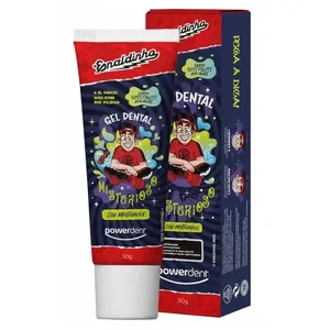 Gel Dental Infantil Powerdent Misterioso Enaldinho 50g