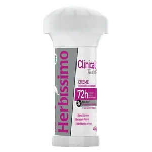 Desodorante Herbíssimo Creme Twist Clinical 45g