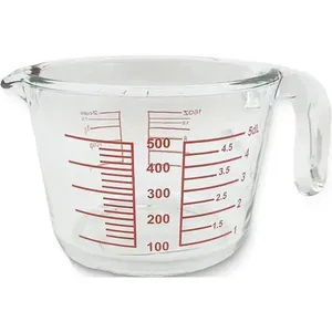 Copo de Medição de Vidro 500ml Baumon
