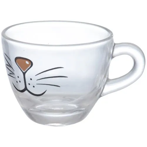 Jogo De Xícaras Hauskraft Para Café 6 Peças Cat 55ml Branco JGXC058